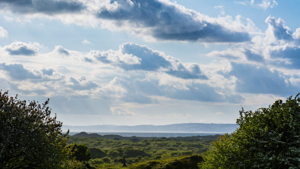 The dunes of Kenfig National Nature Reserve