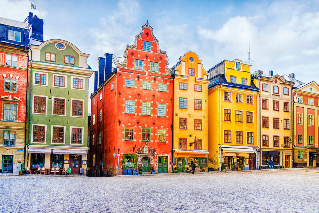 Stockholm’s colourful old town