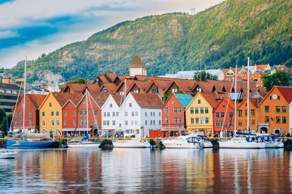 UNESCO world heritage site Bryggen, Bergen
