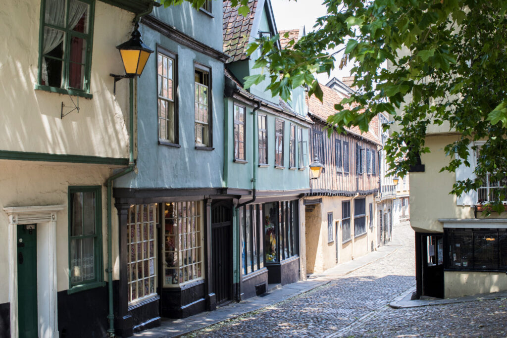 Elm Hill - England’s most complete medieval street