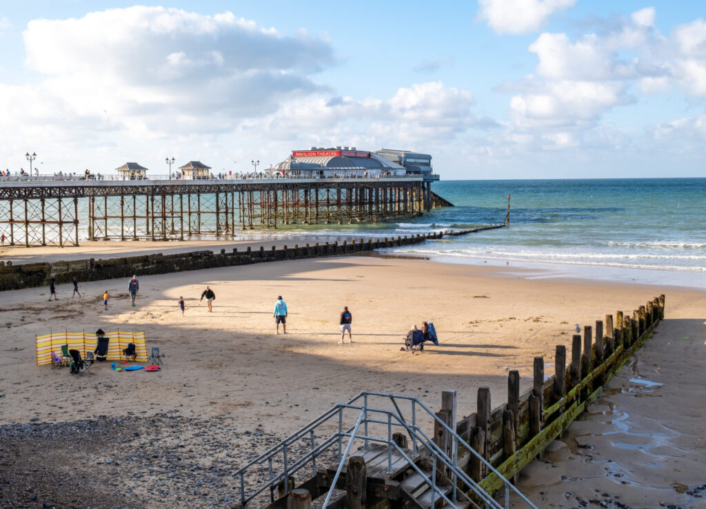 A summer’s day on Cromer beach