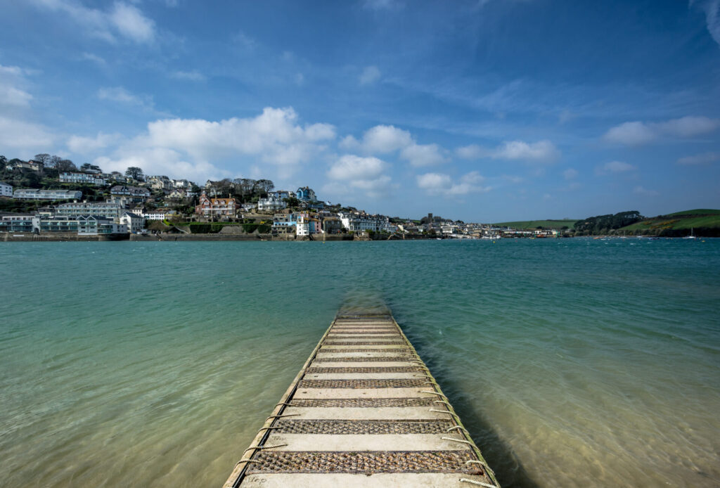 East Portlemouth Ferry Jetty looking towards Salcombe