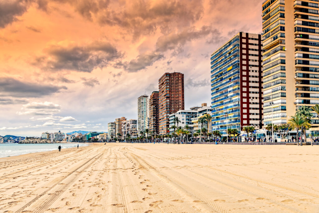 Levante beach, Benidorm