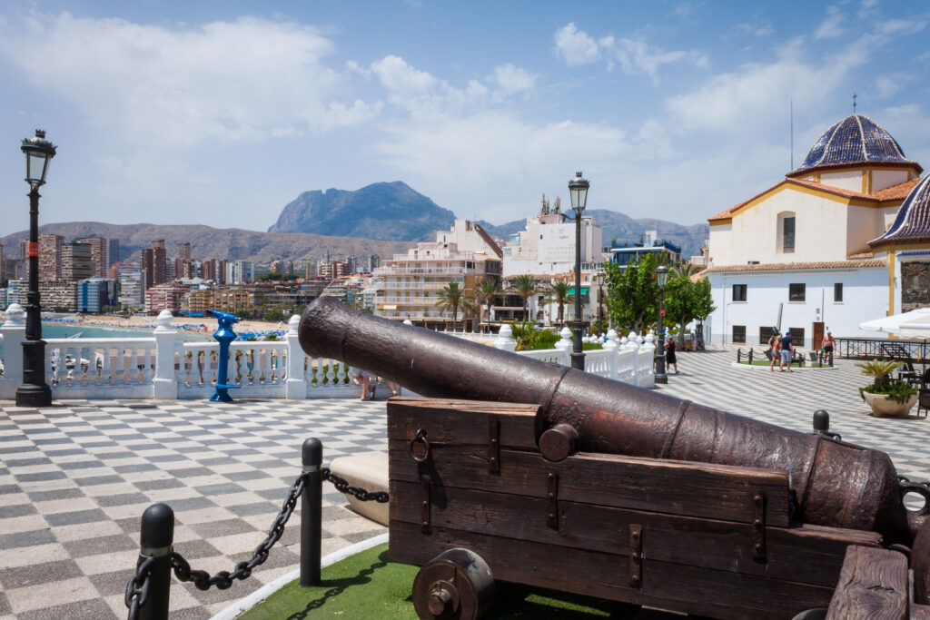 San Jaime church in Benidorm old town