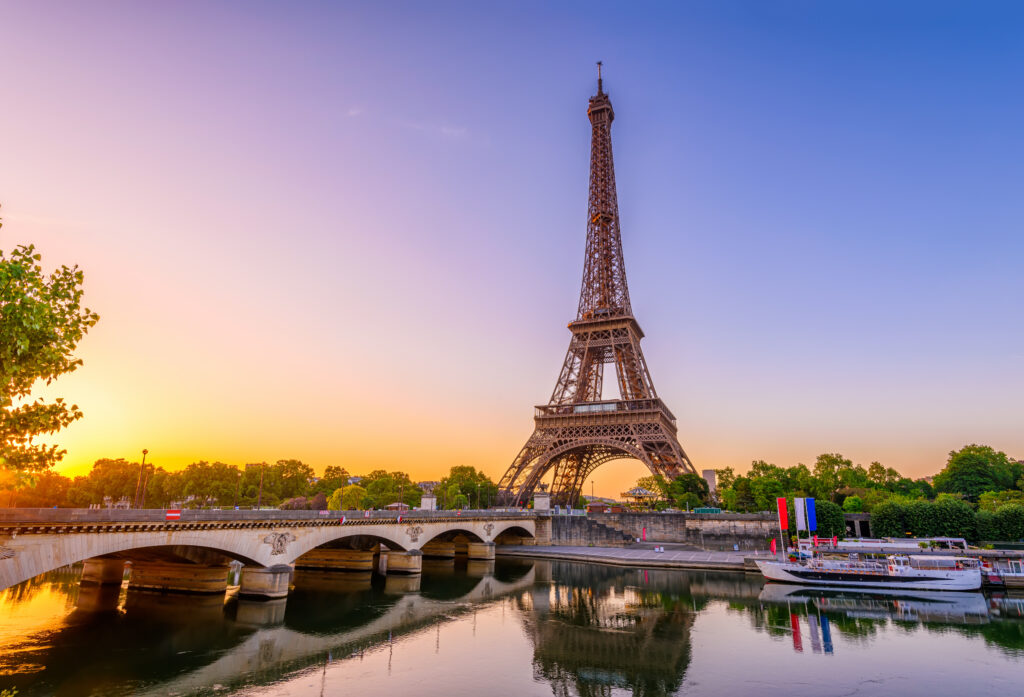 The Eiffel Tower - Paris' most famous monument