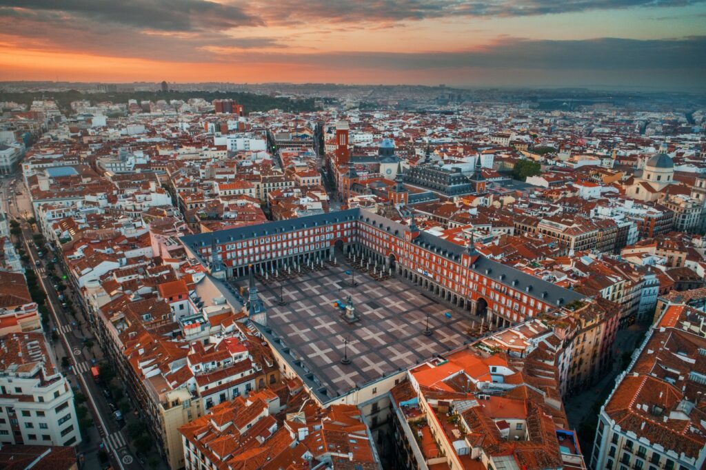 Madrid's bustling Plaza Mayor