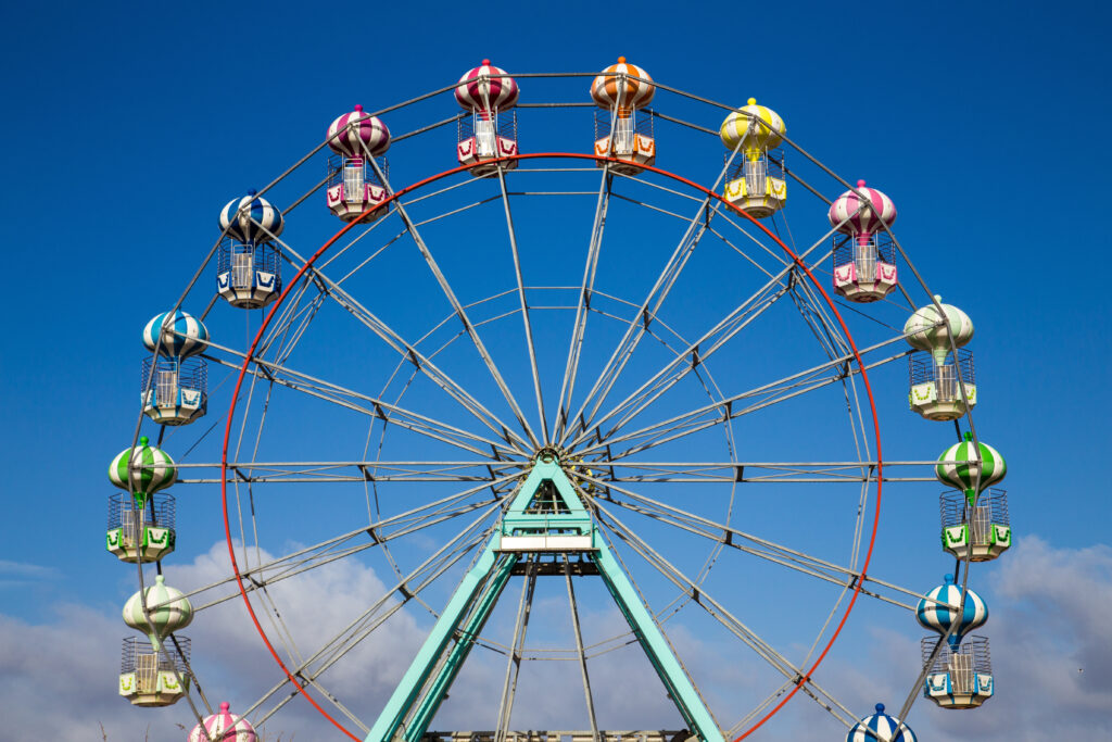 The big wheel at Skegness beach