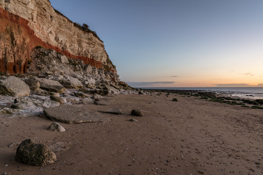 Sunset at Hunstanton Cliffs