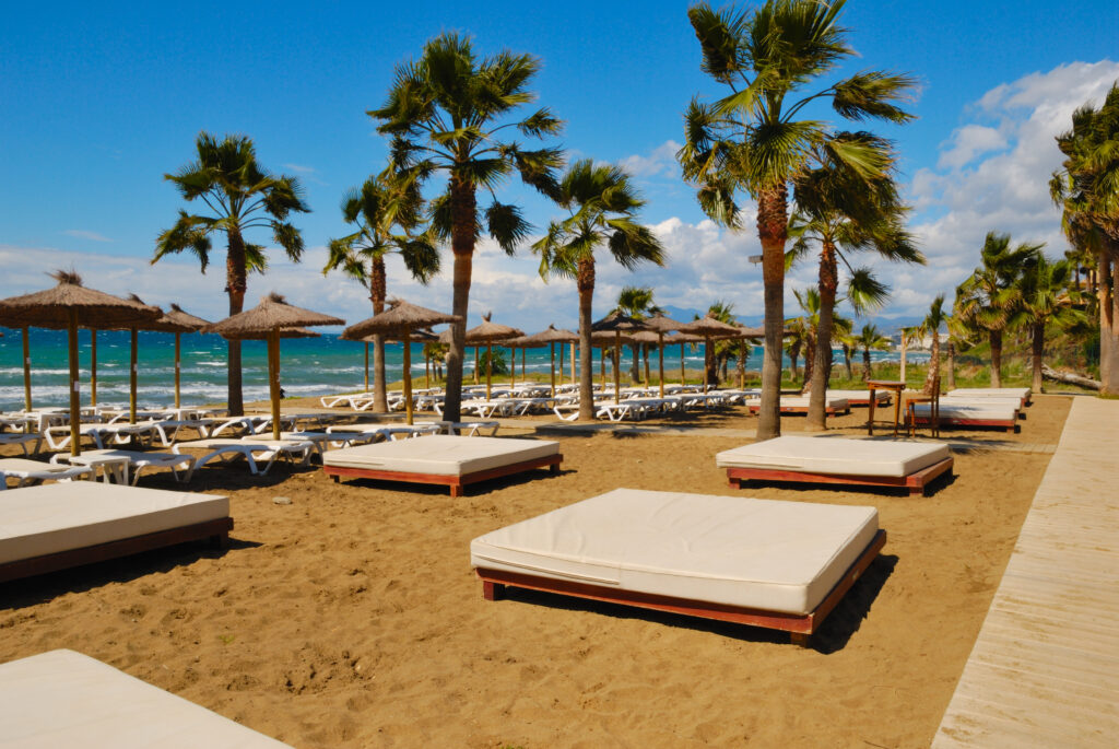 Just one of Marbella's many stunning beach resorts