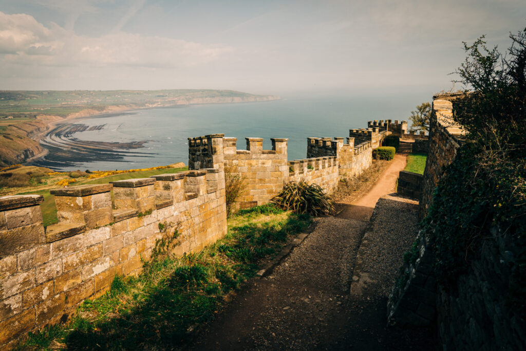 Ravenscar coast, looking out towards Robin Hood’s Bay in the distance