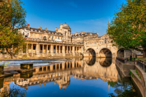 Pulteney Bridge and Weir, Bath, Somerset