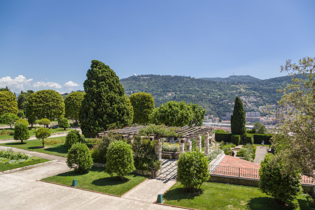 Garden of the monastery of Notre Dame de Simile, Cimiez, Nice